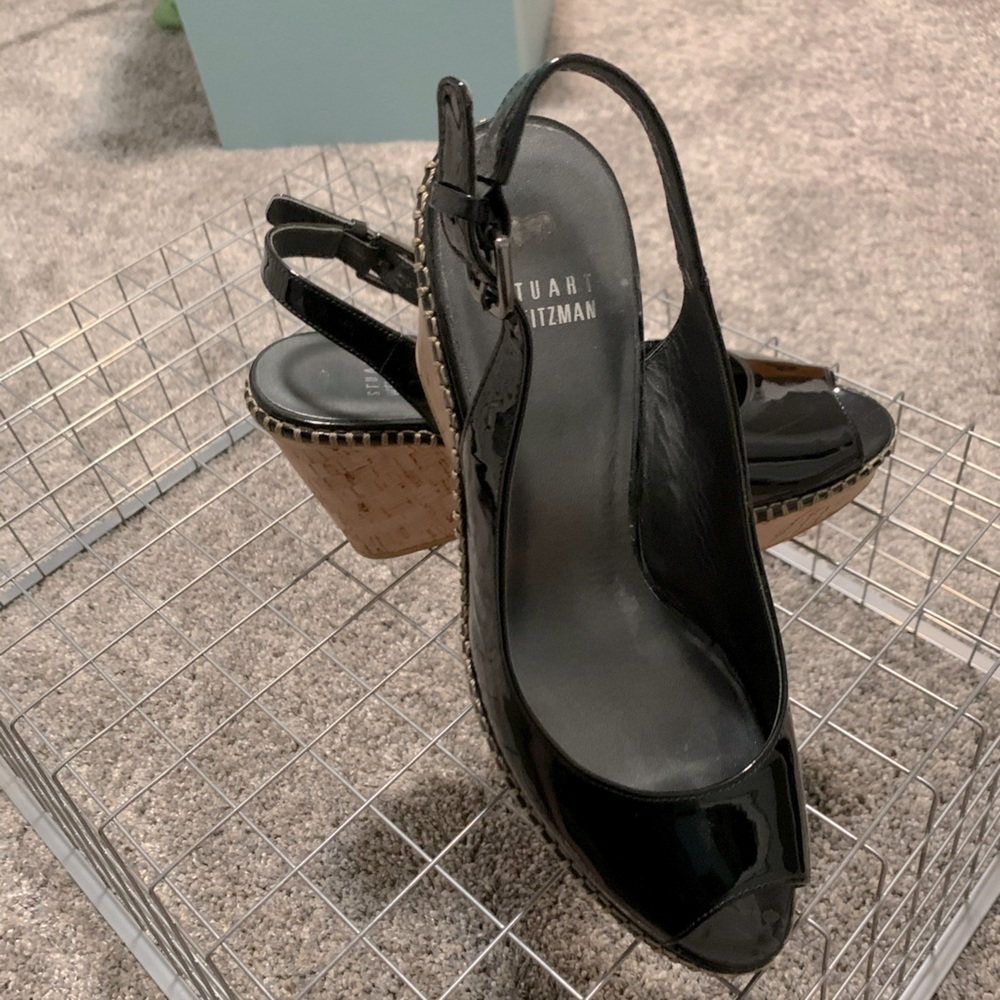 Stuart Weitzman wedge shoe